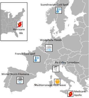 Attributing Extreme Events to Climate Change using Observations and taking into account the Atmospheric Circulation